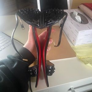 LOUBOUTIN Spiked Sandals